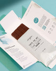barra de chocolate fino con galleta de coco