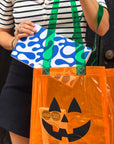 kit con bolsa halloween y chocolates
