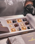 Bombones de chocolate veganos sin azucar