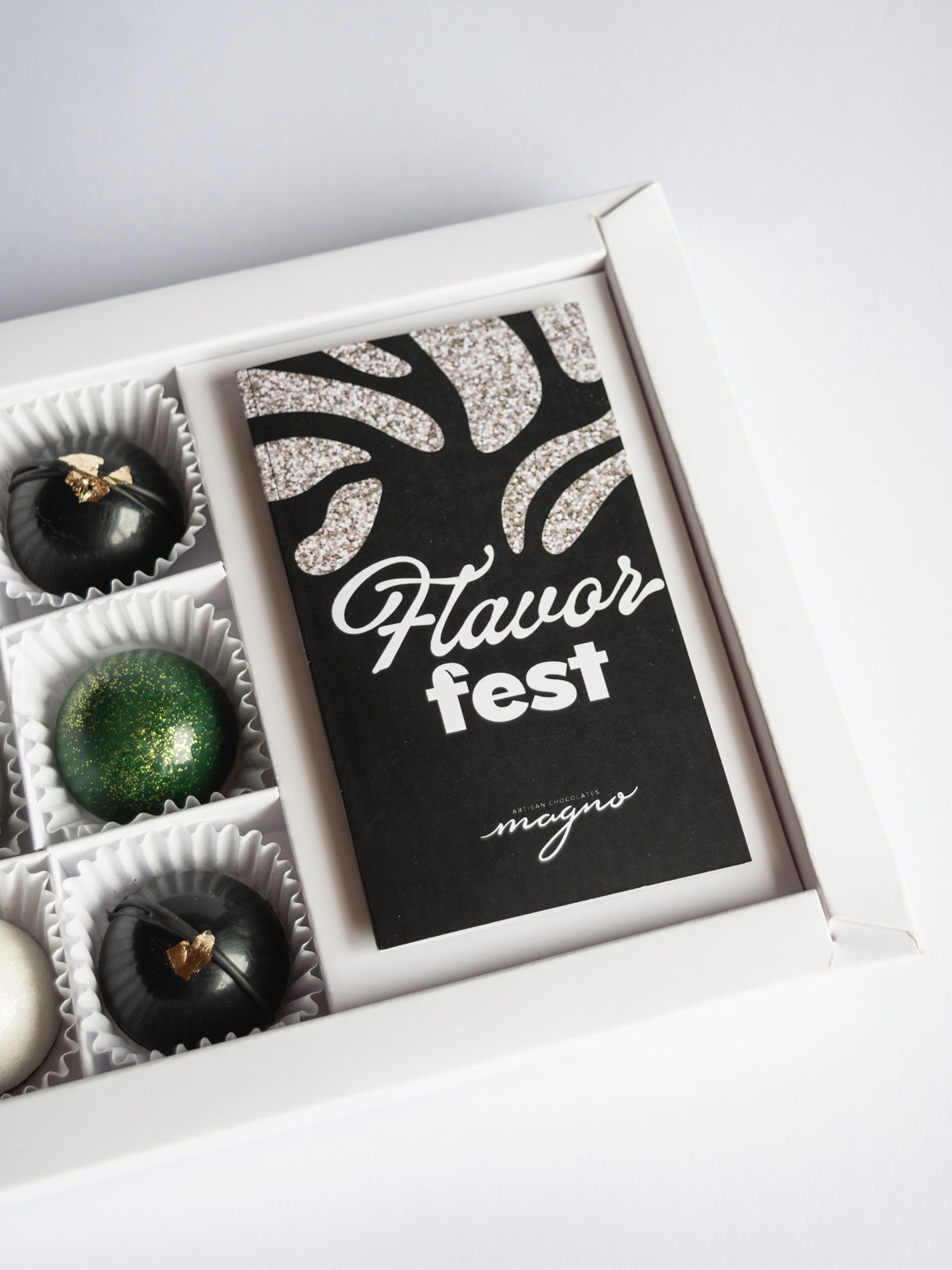 Edición flavor fest magno chocolates