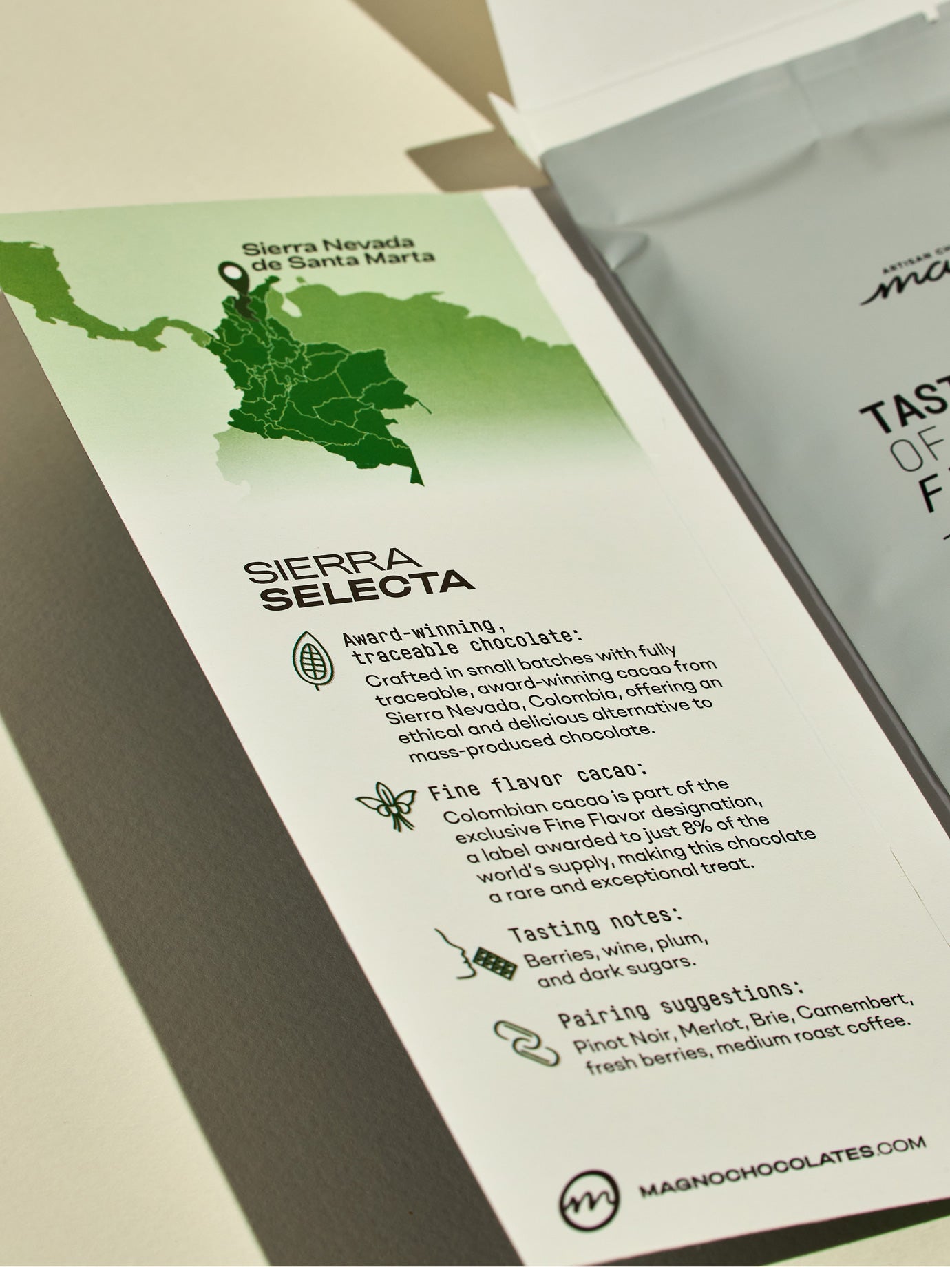 Chocolate fino Colombiano