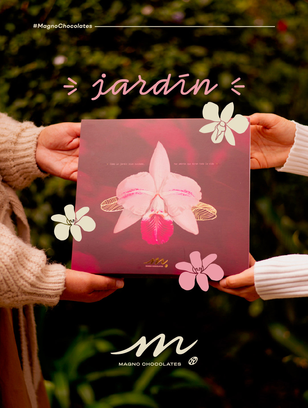 caja de lujo magno chocolates