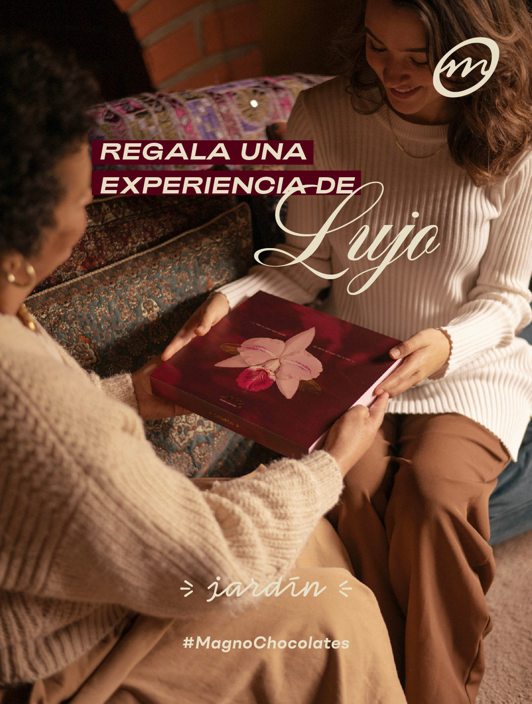 Regalando chocolates de lujo