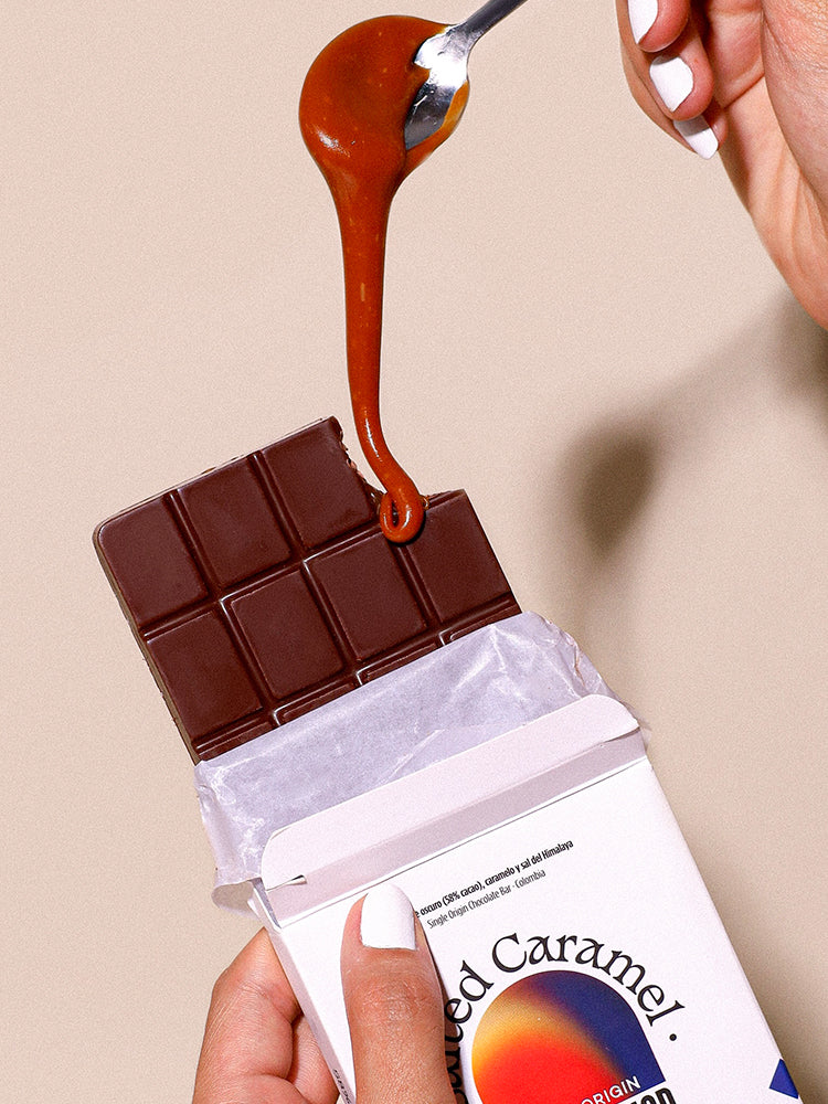 barra cacao fino caramelo