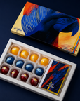 Chocolates colombia con guacamaya