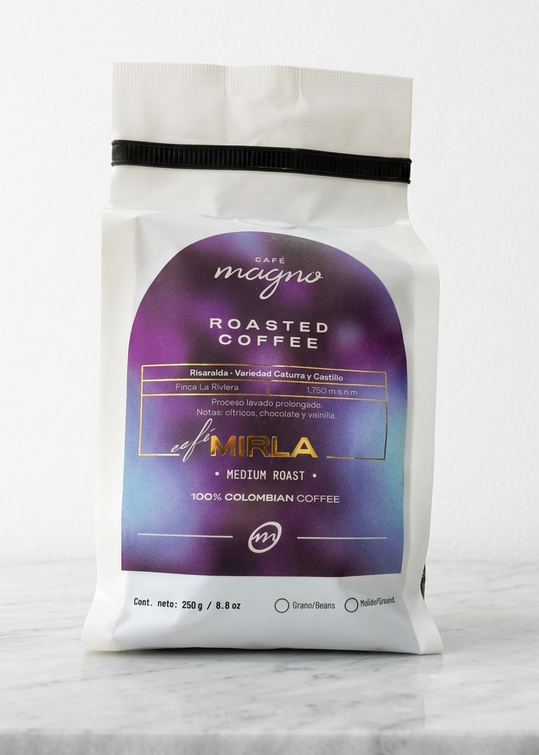 Café de especialidad Mirla de Magno chocolates