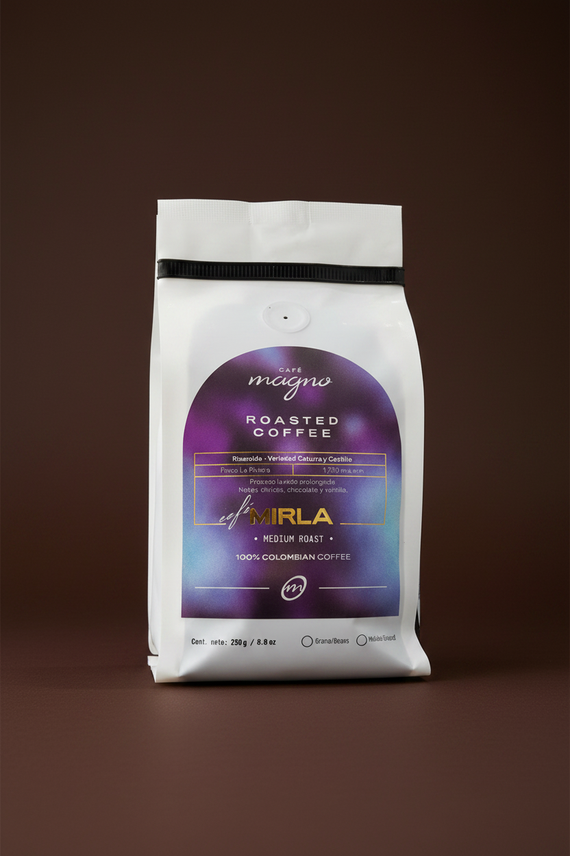 Café de especialidad Mirla de Magno chocolates