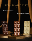 Trio de barras Dubai de Magno chocolates