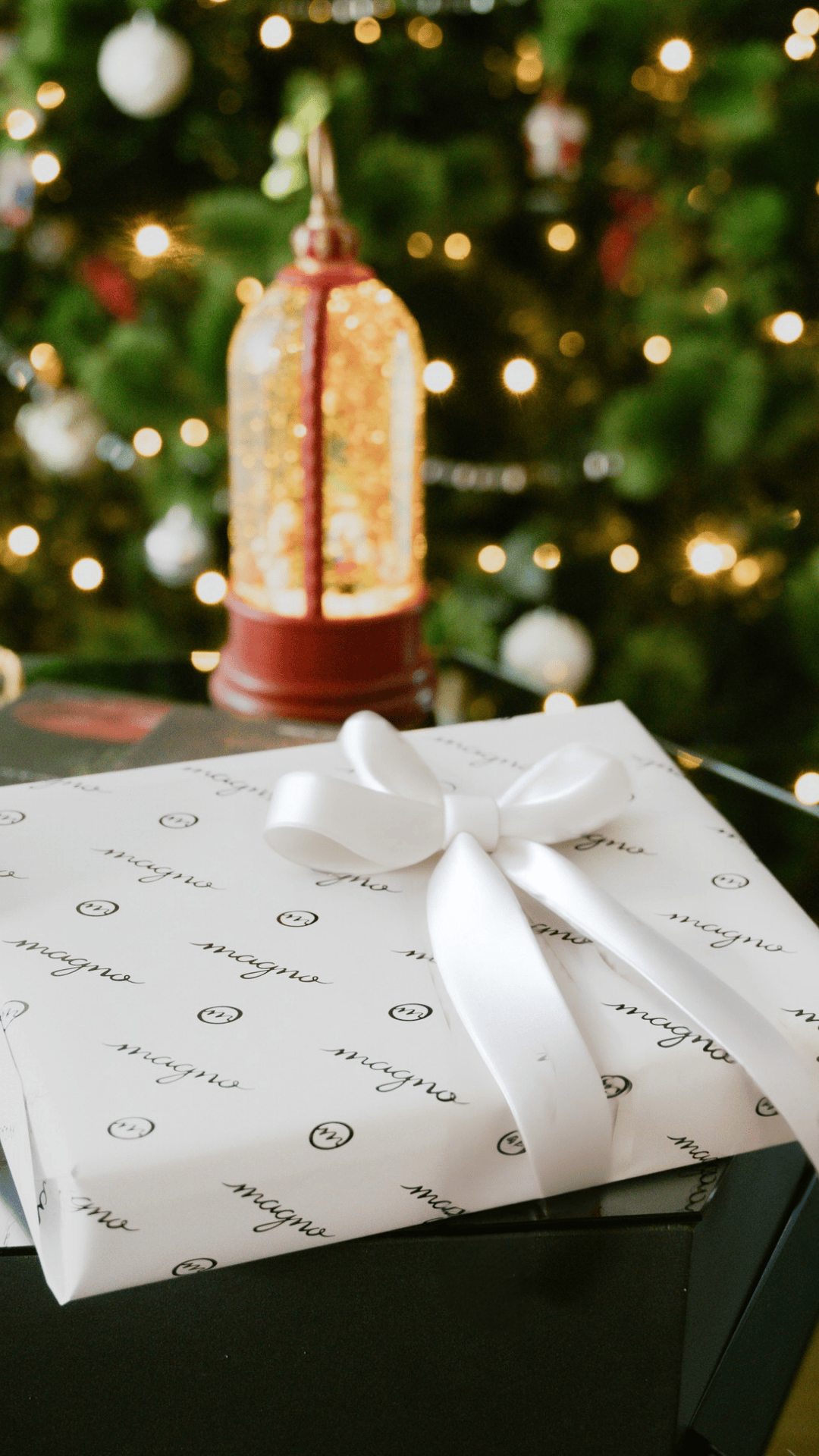 caja de Dubai de Magno en empaque de regalo